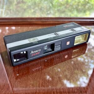 Vintage Ansco 412 MW 110 Motor Drive Camera Made in Hong Kong